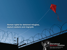 Alternativas a la detención de personas migrantes