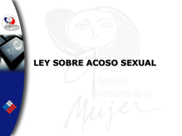 ACOSO SEXUAL - Justicia Forense