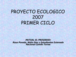 Descarga Proyecto Ecologico