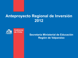 presentacion ari 2012 educacion