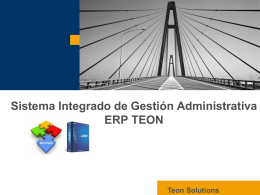 Información - Teon Solutions
