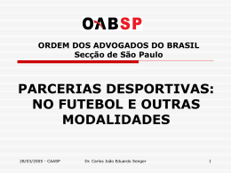 PARCERIA - IBDD - Instituto Brasileiro de Direito Desportivo