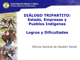 Expo OGGS MEM - Diálogo Tripartito Estado, Empresas y Pueblos