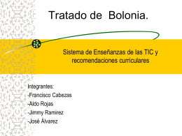 Tratado de Bolonia.