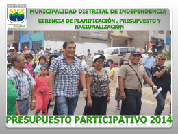 Diapositiva 1 - Municipalidad de Independencia