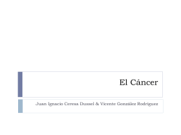 cáncer - Página web de Lorenzo