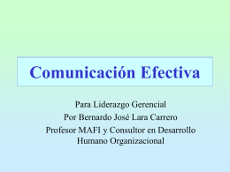 Comunicacion Efectiva2006