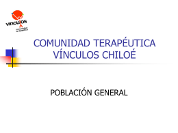 COMUNIDAD TERAPÉUTICA VÍNCULOS CHILOÉ