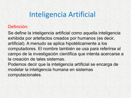 Inteligencia Artificial (Miguel Oswaldo)