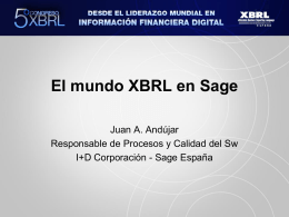 D. Juan Antonio Andújar - Asociación XBRL España