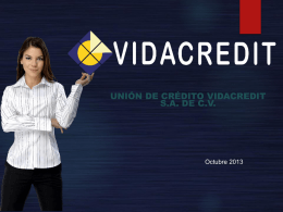 Unión de Crédito Vidacredit, SA de CV