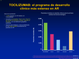 Tocilizumab estudios clínicos