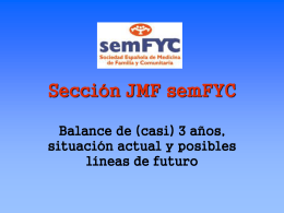 Sección JMF semFYC