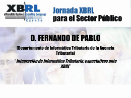 información tributaria - Asociación XBRL España