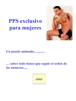 PPS exclusivo para mujeres