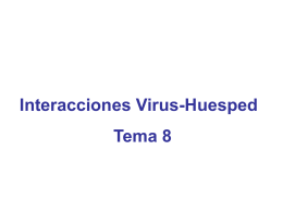 Interacciones Virus Huésped