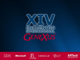 + .NET - GeneXus