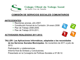Servicios Sociales Comunitarios ()