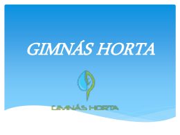 GIMNÁS HORTA