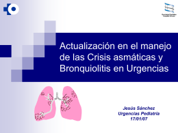 Crisis asmáticas - EXTRANET - Hospital Universitario Cruces