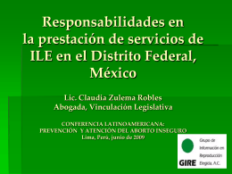 ILE - International Consortium for Medical Abortion