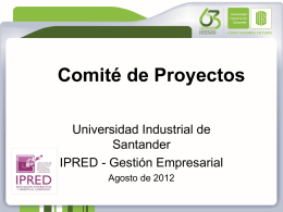 Aprobado - IPRED - Universidad Industrial de Santander