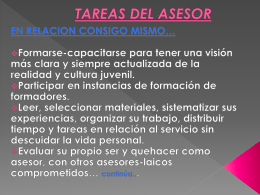 7. TAREAS DEL ASESOR - itepal-dpj