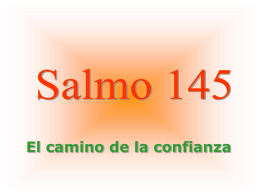Salmo 145 - divinainfantita.org