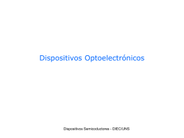 Clase 18: Dispositivos Optoelectrónicos