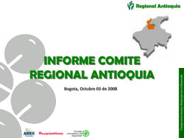 Regional Antioquia - Responsabilidad Integral Colombia