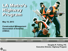 LACMTA Highway Program Presentation