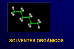 solventes orgánicos - Higiene Ocupacional
