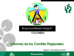 MARZO 2007 - Responsabilidad Integral Colombia