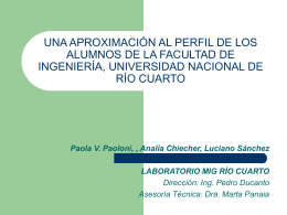 Archivo - UNRC - Facultad de Ingeniería