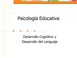 Psicología Educativa PSIC 3036