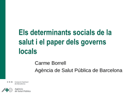 Borrell - Desigualtats dels municipis 2010