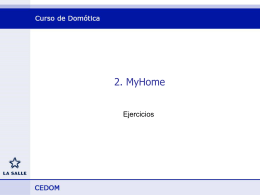 MyHome Ejercicios