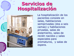 hospitalizacion