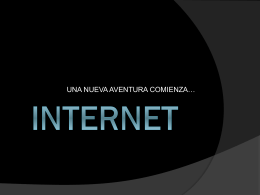 PRESENTACIÓN DE INTERNET
