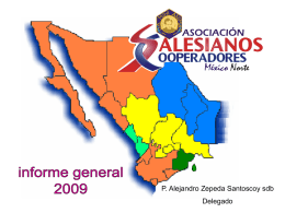 Informe General 2009 - Asociación de Salesianos Cooperadores