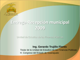 Entrega-Recepción municipal 2009
