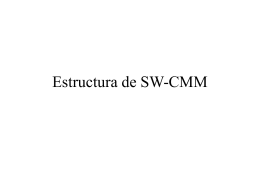 Estructura de SW-CMM