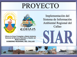 siar - Gobierno Regional del Callao