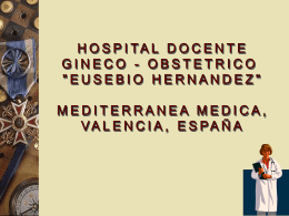 MEDITERRANIA MÉDICA, VALENCIA, ESPAÑA HOSPITAL