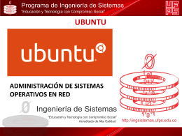 UBUNTU-ASOR - Administracion de Sistemas Operativos de Red