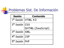 HTML-CSS-DHTML - Universidad de Zaragoza