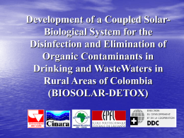 Development of a Coupled Solar-Biological System for the