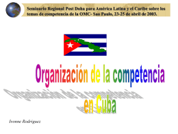Seminario Regional Post Doha para América Latina y el