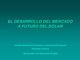 presentacion Lorenzo - Cámara Nacional de Comercio y Servicios