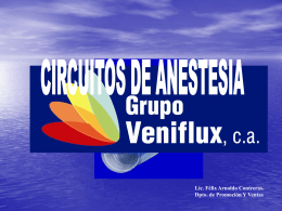 tipos de circuitos de anestesia